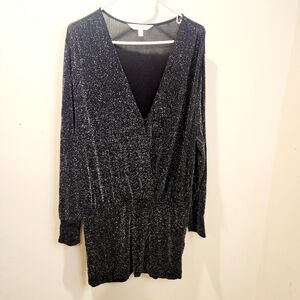 Marilyn Monroe Glitter Long Sleeves Party Minidress size XL